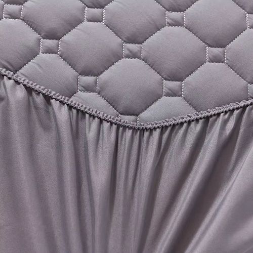 Velvet mattress cover, breathable bedding set