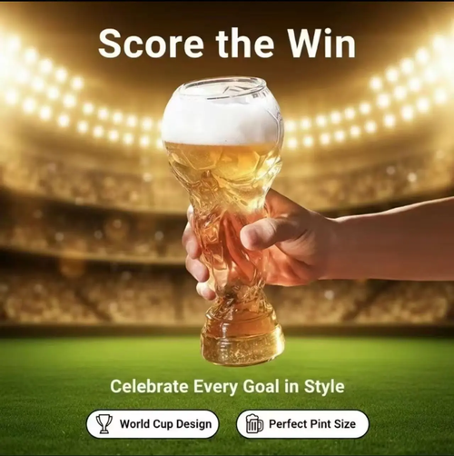 2026 Football-Themed Beer Mug