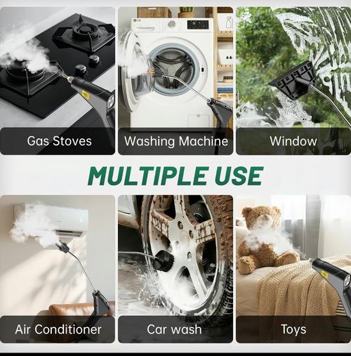 Handheld portable steam cleaner