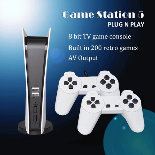 G155 TV Game Console 8Bit Retro Consola Video Juegos 200 Classic Games Built-In GS5 Station wireless Handheld Gamepad AV Output