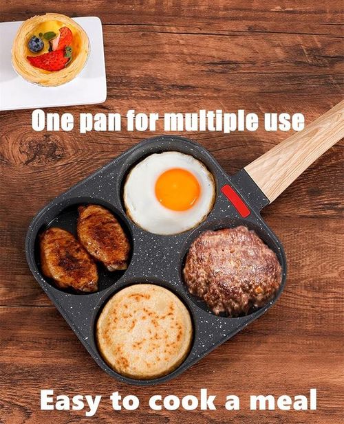 4-cup nonstick frying pan, a quick breakfast option