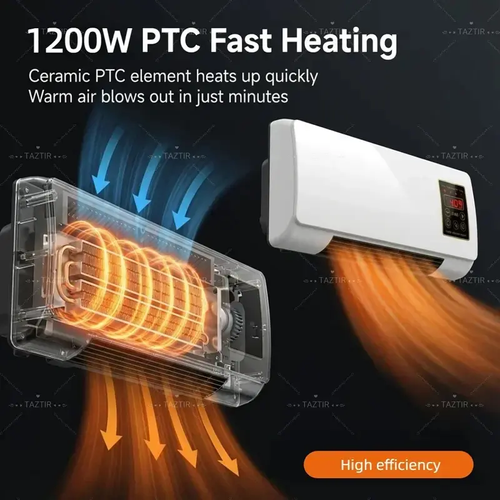 Wall-mounted portable mini air conditioner, tool-free installation