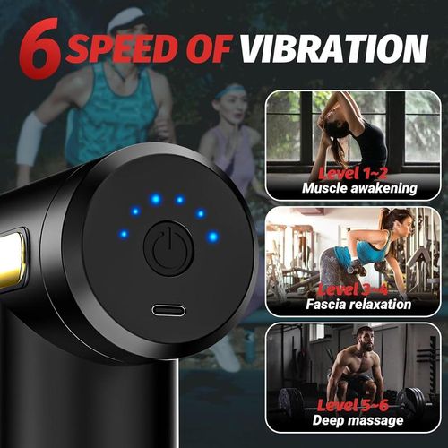 4-in-1 Electric Fascia Gun