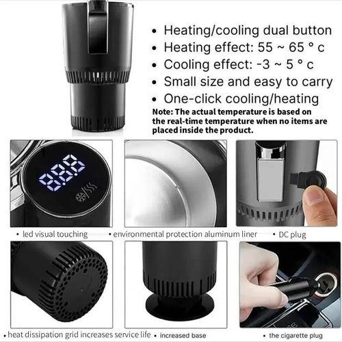 Rapid cooling cup