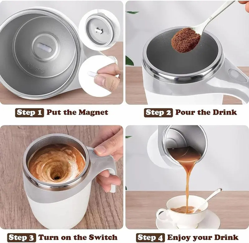 Stainless Steel Automatic Coffee Stirrer