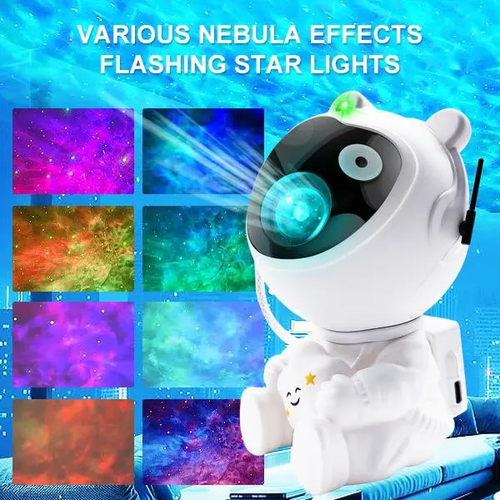 Astronaut Galaxy Projector with Timer and Remote Control