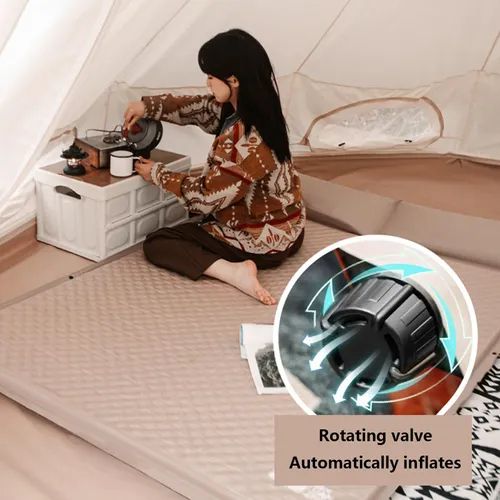 Self Inflating Sleeping Pad with Pillow for Camping Outdoor