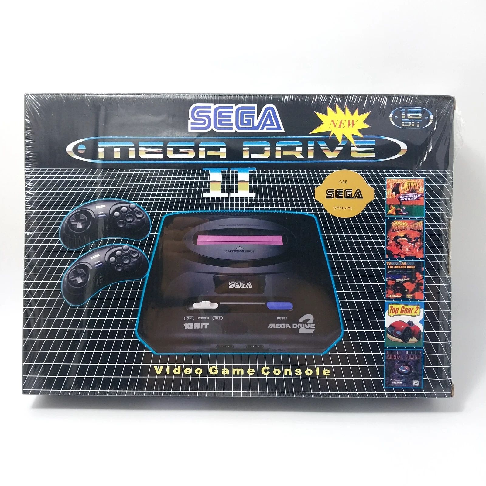 Brand new, sealed in box Drive 2 game console and game software.