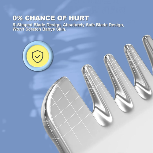 1 set of electric baby hair clippers