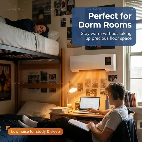 Wall-mounted portable mini air conditioner, tool-free installation