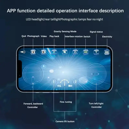 Mini Wi-Fi Remote Control Boat