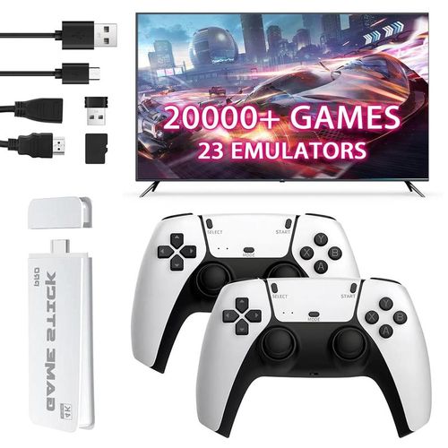 Newly Upgraded Game Controller with Over 20,000 Games-M15 Tv Handheld Console, wireless Game Controller, Hd Output, Portable Retro Gaming For Two Players Christmas Gifts