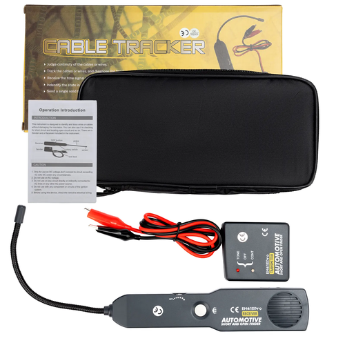 Wire breakage detection tool