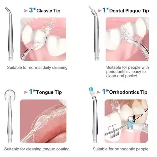 Portable electric dental flosser