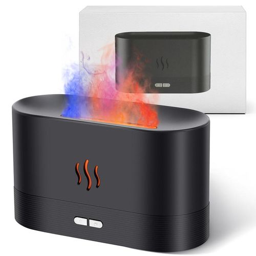 Silent LED Flame Aroma Diffuser - USB Humidifier