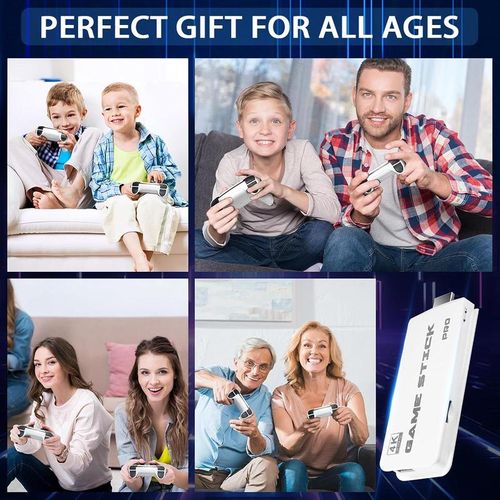 Newly Upgraded Game Controller with Over 20,000 Games-M15 Tv Handheld Console, wireless Game Controller, Hd Output, Portable Retro Gaming For Two Players Christmas Gifts