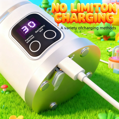 Portable blender! USB rechargeable, compact and portable.