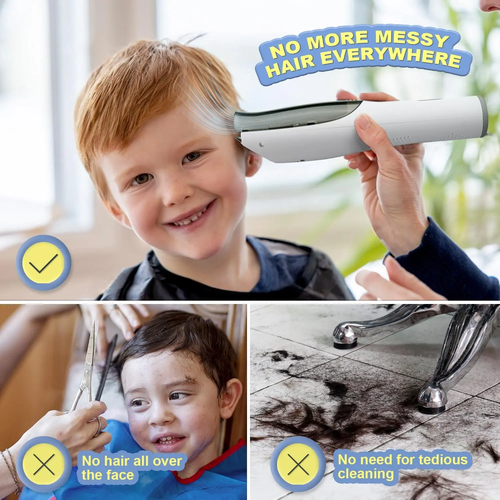 1 set of electric baby hair clippers