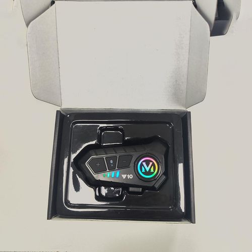 Rechargeable motorcycle helmet speaker