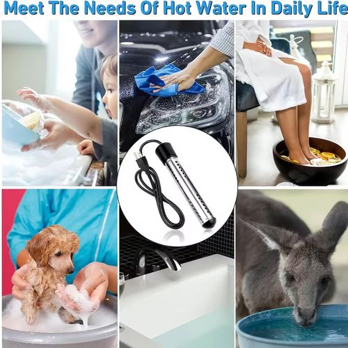 Portable electric water heater