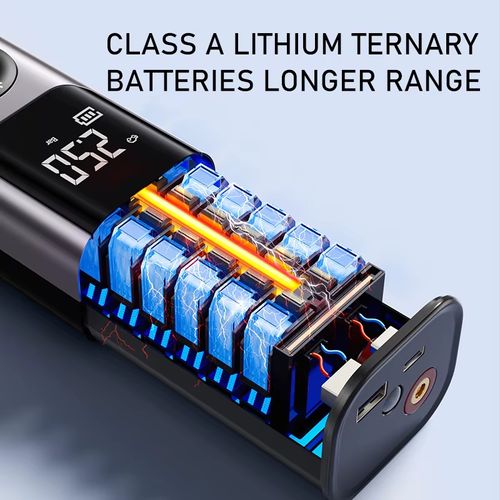 Portable car-mounted high-pressure inflatable air pump mobile phone power bank