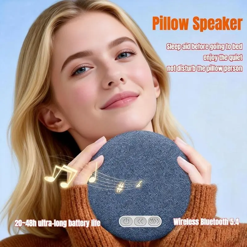 Pillow-shaped Bluetooth speaker