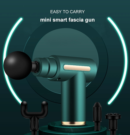Mini Wireless Massage Gun Fitness Massager Full Body Muscle Relaxer Fascia Gun