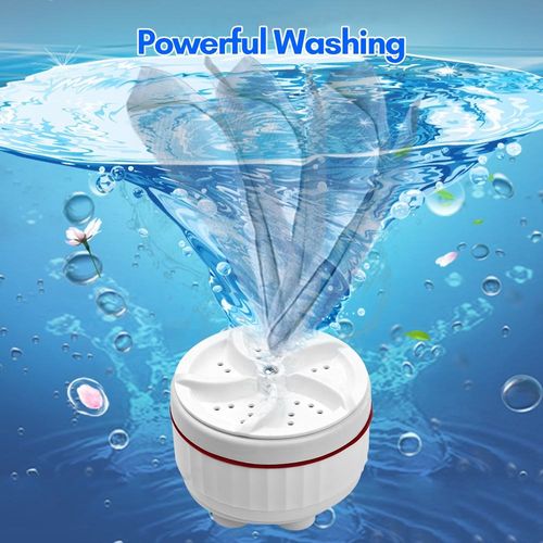 New USB Ultrasonic Turbo Portable Washer