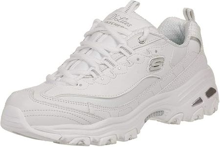 Skechers Women's D'lites Fresh Start Memory Foam Lace-up Sneaker