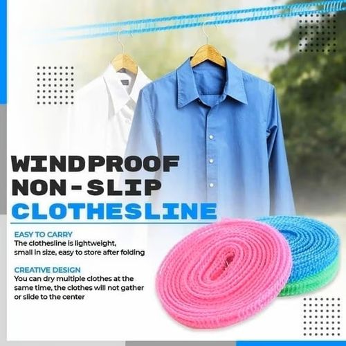 Windproof Non-Slip Clothesline(32 ft)