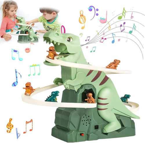 Dinosaur Climb Stairs Music Toy！🦖