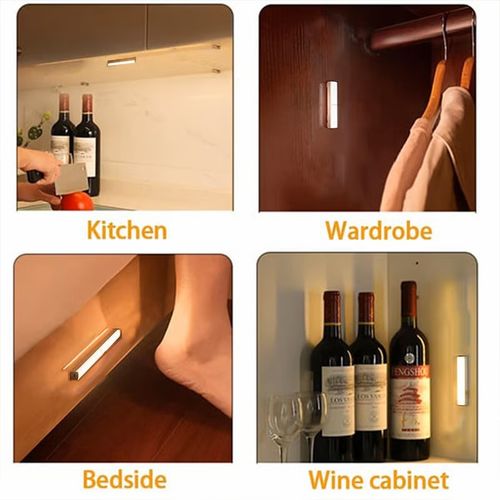 🔥💡 Punch-free Smart Sensor Magnetic Rechargeable LED Lights