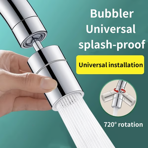 💥Kitchen sink faucet universal splash-proof washing artifact universal joint