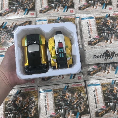 Collision-transforming car horse toy Pegasus transforming robot fun plastic transforming car toy children's gift