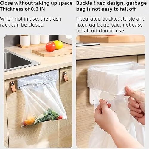 ✨Space-Saving Foldable Trash Bag Holder（🔥Buy 1 get 1 free✨2 pcs）