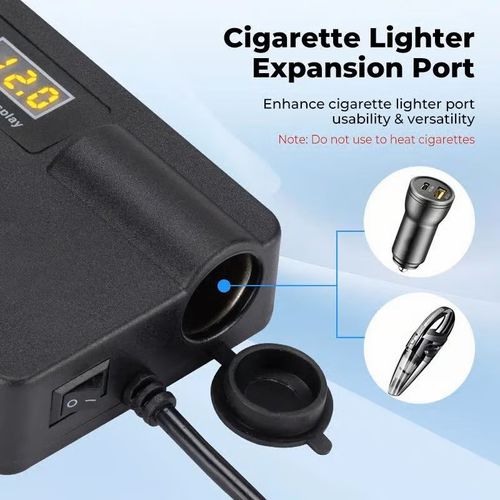 💥Car Truck Inverter 12V-24V to 220V with Smart Chip QC3.0 Fast Charging for Laptops Tablets & Phones USB Ports Included Wireless Carplay Adapter