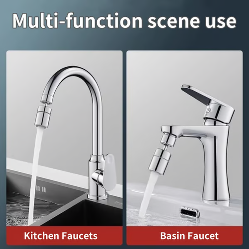 💥Kitchen sink faucet universal splash-proof washing artifact universal joint