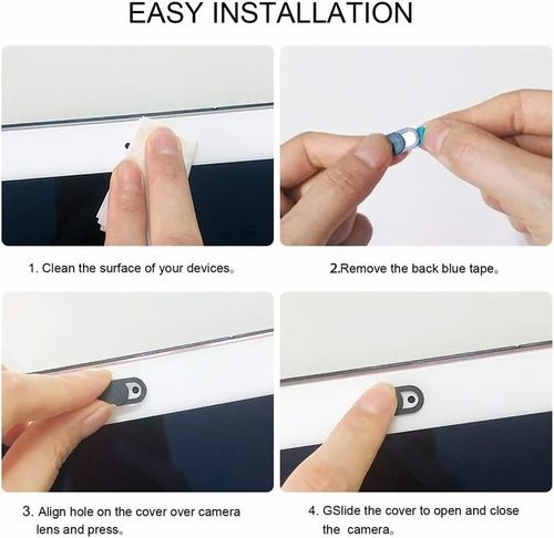 Camera Cover Slide – Ultra-Thin Webcam Privacy Protector (6 PCS)