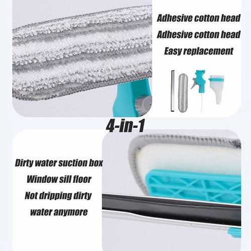 2025 New 4 in 1 Multifunction Window Cleaner Tool