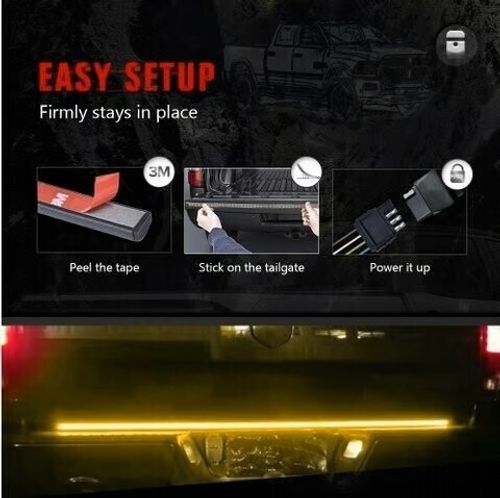 LED tailgate lights, turn signals and driving and reversing lights