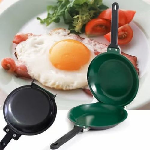 💕 DOUBLE SIDED NON-STICK FRYING PAN