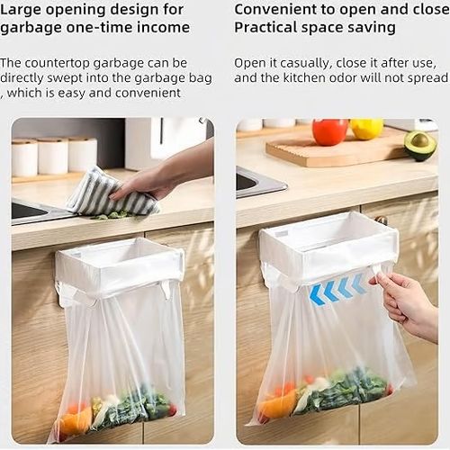 ✨Space-Saving Foldable Trash Bag Holder（🔥Buy 1 get 1 free✨2 pcs）