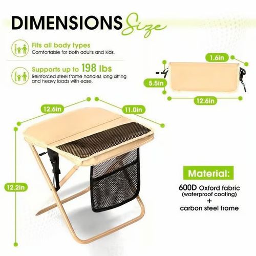 Camping Chairs, Christmas first choice, 1.5 lbs ultra light