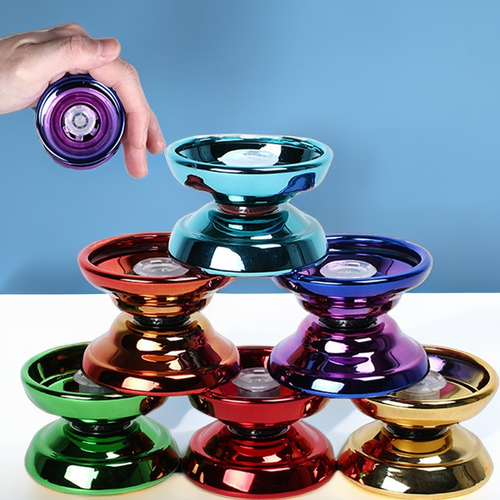 Classic metal yo-yo toy, professional ring toss yo-yo toy for beginners.