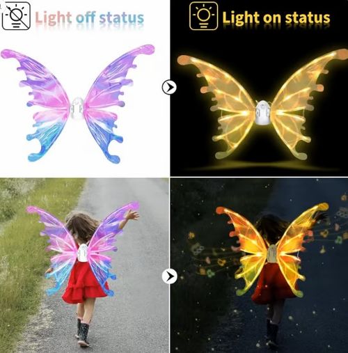 🧚‍♀️✨LED fairy wings