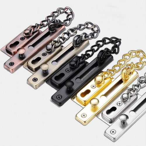 Security and anti-theft stainless steel door lock chain for hotel doormen