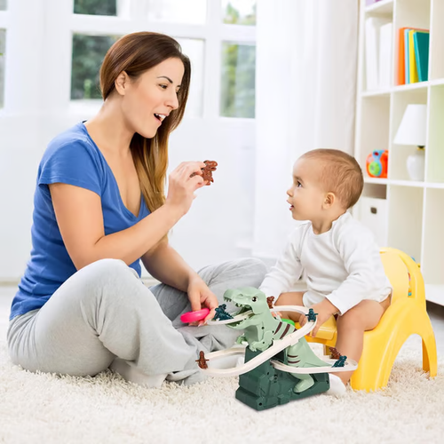 Dinosaur Climb Stairs Music Toy！🦖