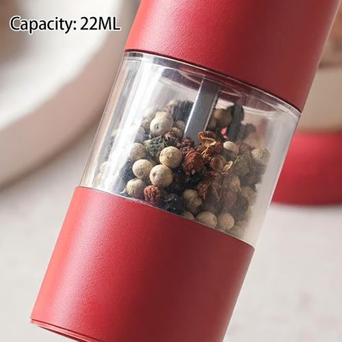 ⚡Black Friday Specials🧂USB Rechargeable Electric Salt and Pepper Grinder Set - ✨Adjustable Coarseness & One-Handed Operation!