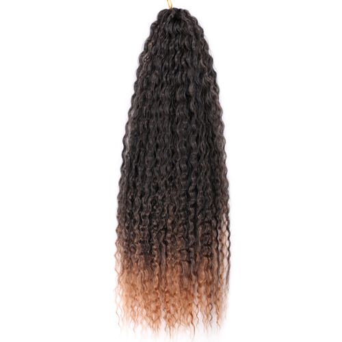 28-inch African curly twisted crochet hair hair Ombre Marly synthetic African braided hair extensions