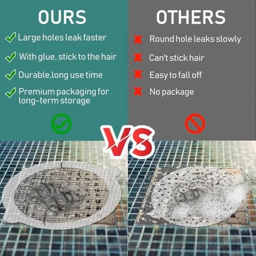 🔥10 PCS Disposable Shower Drain Hair Catcher
